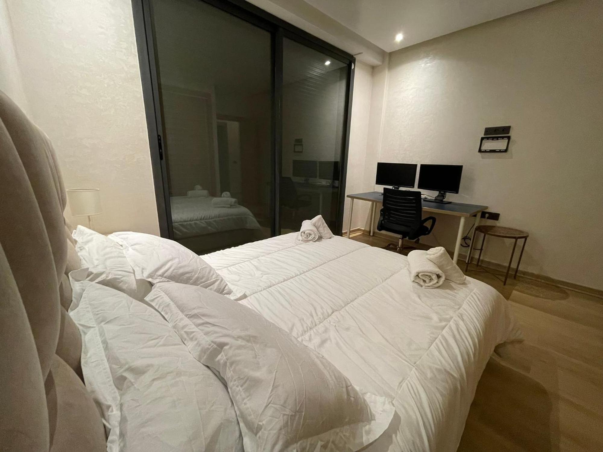 Superbe appartement avec piscine à Agadir bay Esterno foto